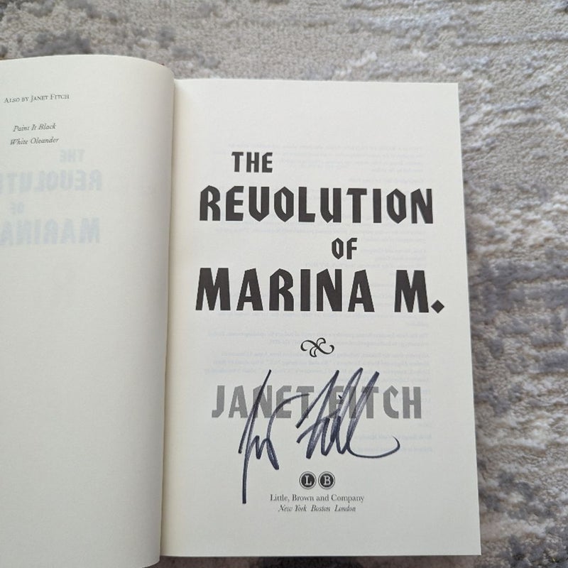 The Revolution of Marina M. (SIGNED)