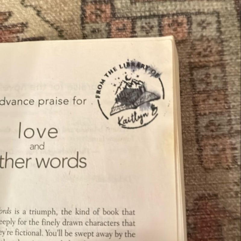 Love and Other Words