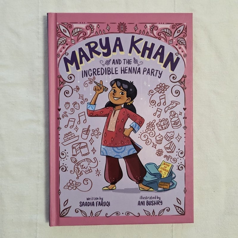 Marya Khan and the Incredible Henna Party (Marya Khan #1)