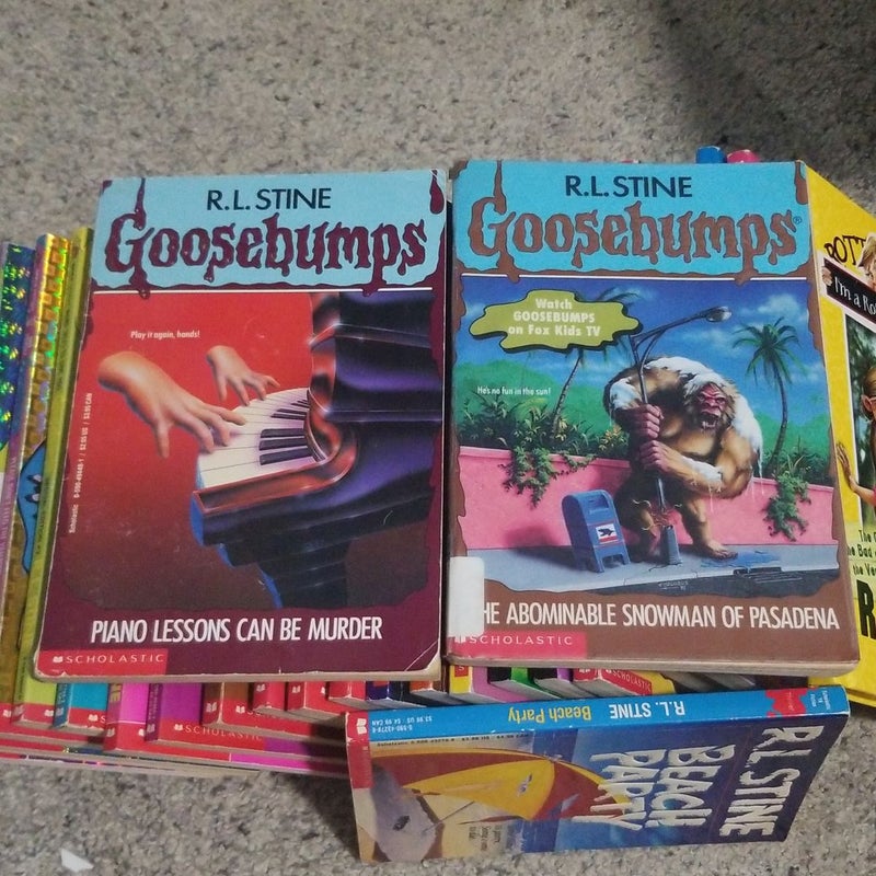 R. L. Stine Books, Goosebumps by R.L. Stine, Paperback Pangobooks