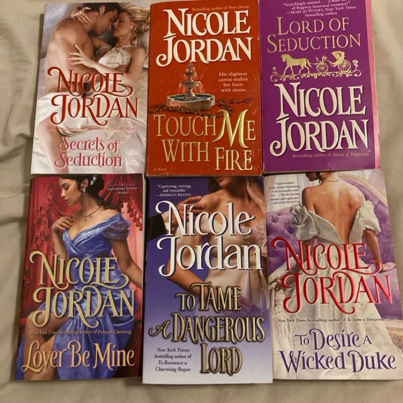 Nicole Jordan book bundle 