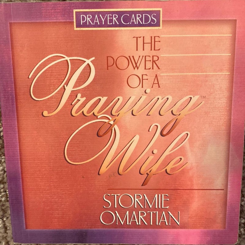 The Power of a Praying Wife Prayer Cards
