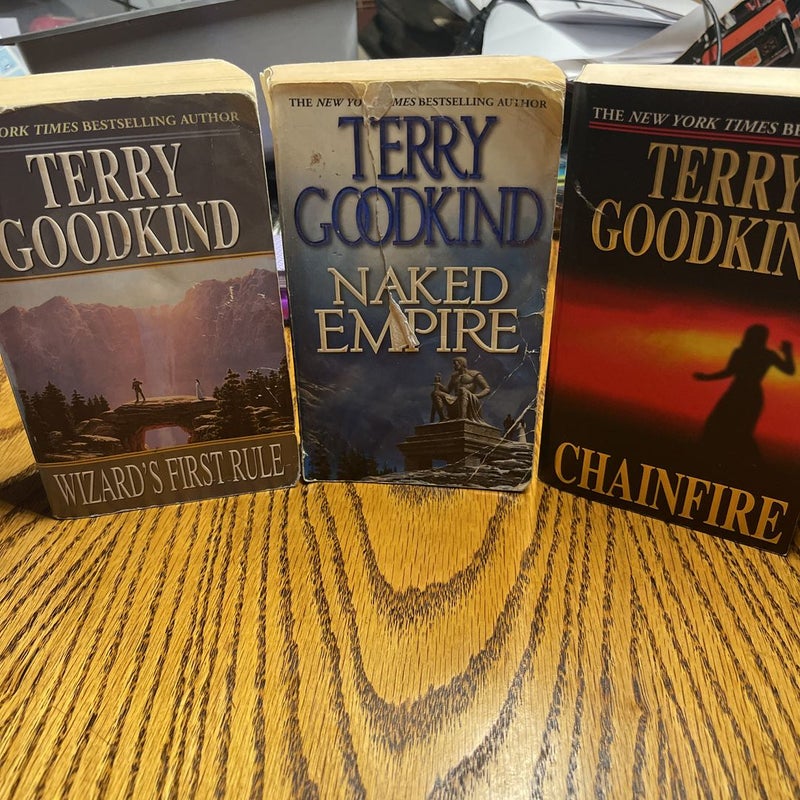 Terry Goodkind book bunble