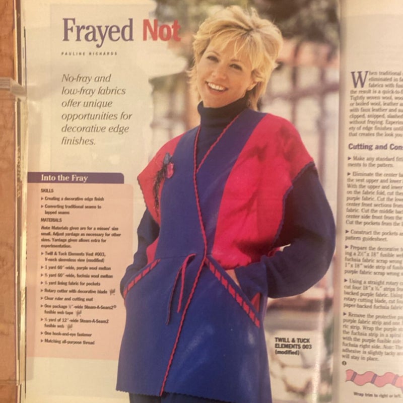 Sew News Magazine (October 2000)