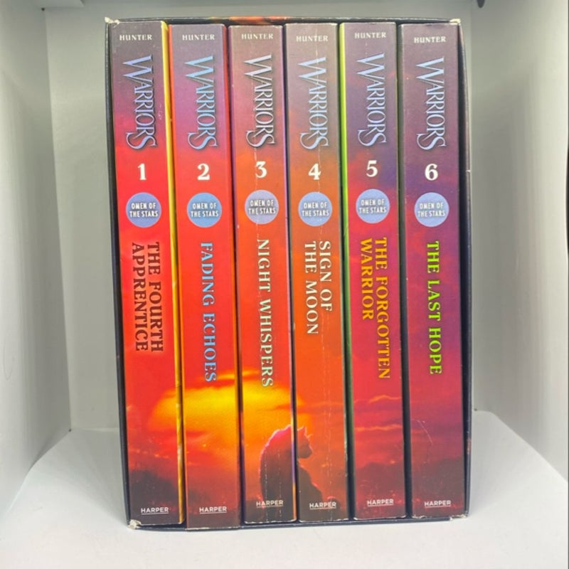 Warriors: Omen of the Stars Box Set: Volumes 1 To 6