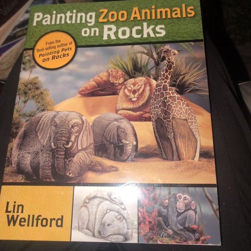 Painting Zoo Animals on Rocks