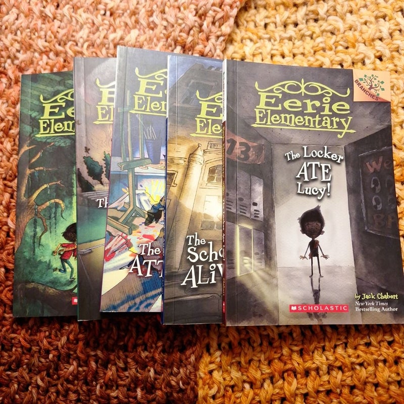 Five Book Eerie Elementary series 