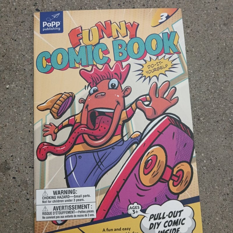 Funny comic book