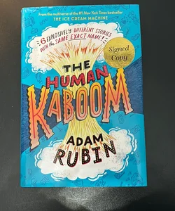 The Human Kaboom signed copy