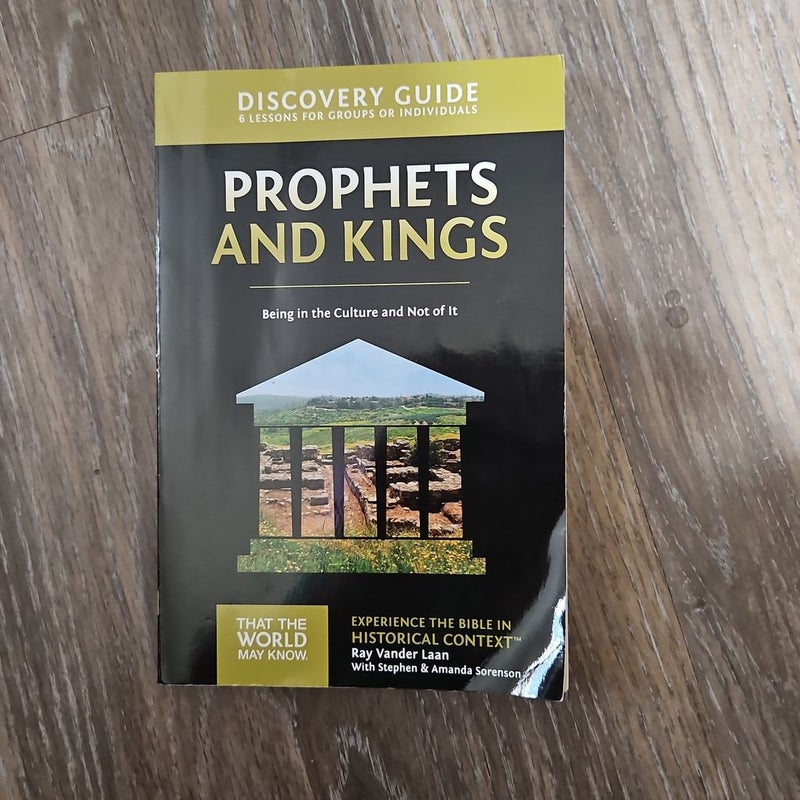 Prophets and Kings Discovery Guide