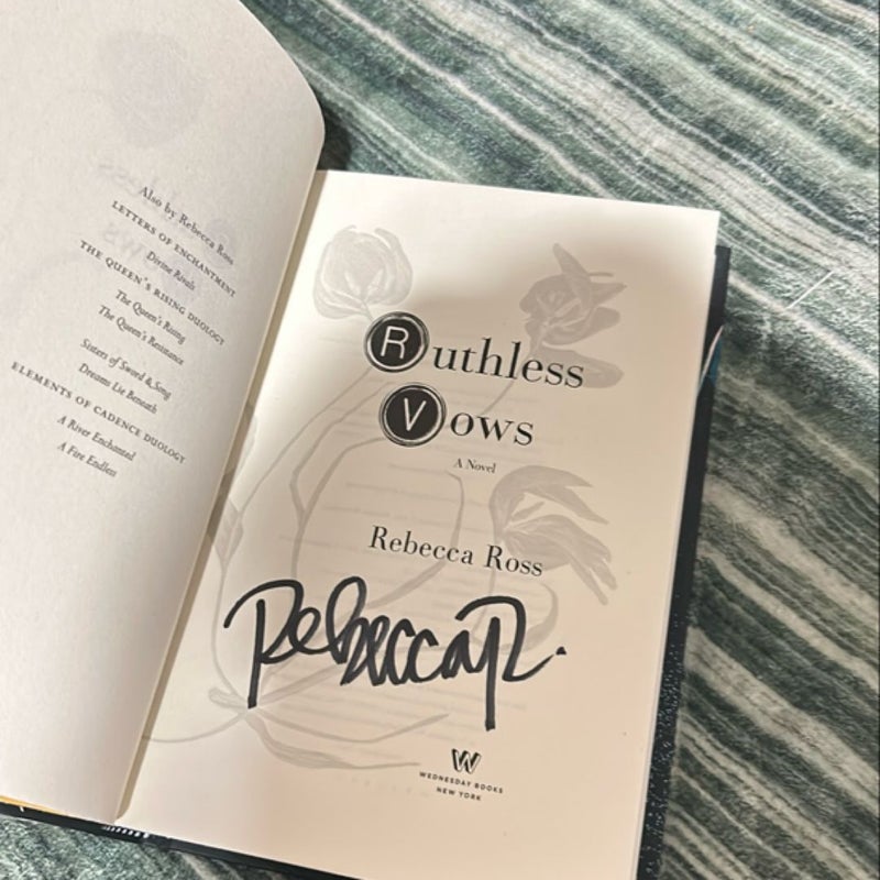 signed Barnes & Noble exclusive Ruthless Vows