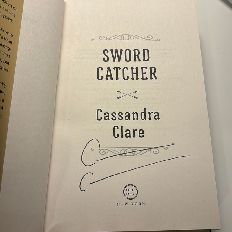 SIGNED 1st Edition Sword Catcher