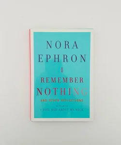FIRST EDITION I Remember Nothing