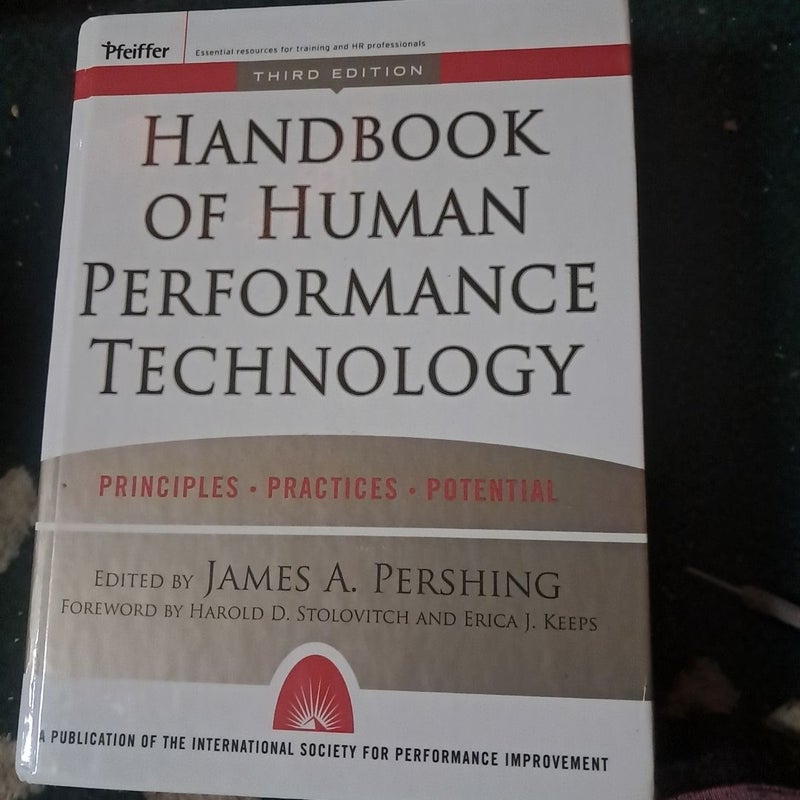 Handbook of Human Performance Technology