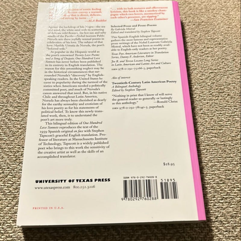 100 Love Sonnets