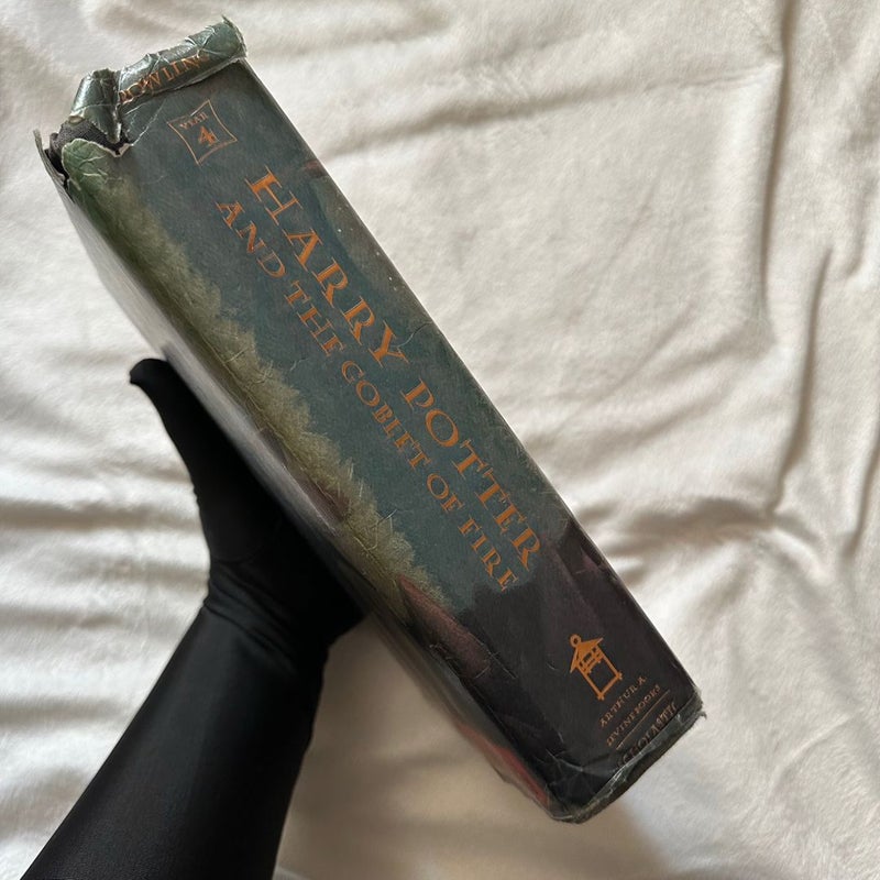 First Edition/1st Printing - Harry Potter and the Goblet of Firert