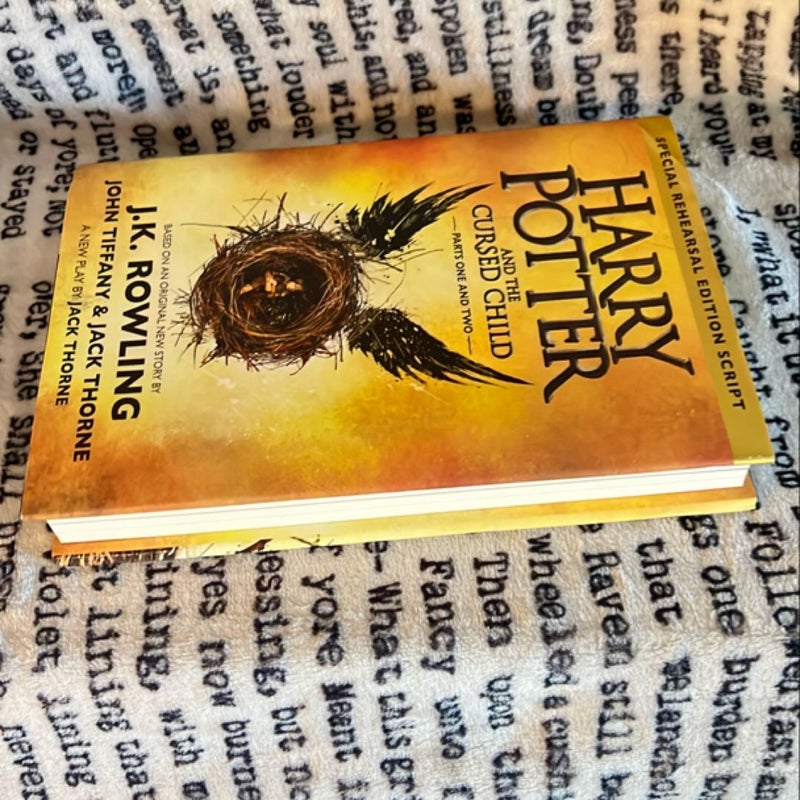 Harry Potter and the Cursed Child Parts One and Two (Special Rehearsal Edition Script)