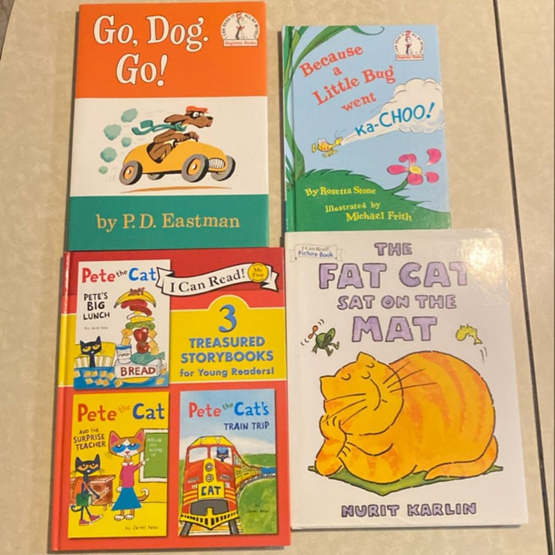 4 Book Bundle - I Can Read