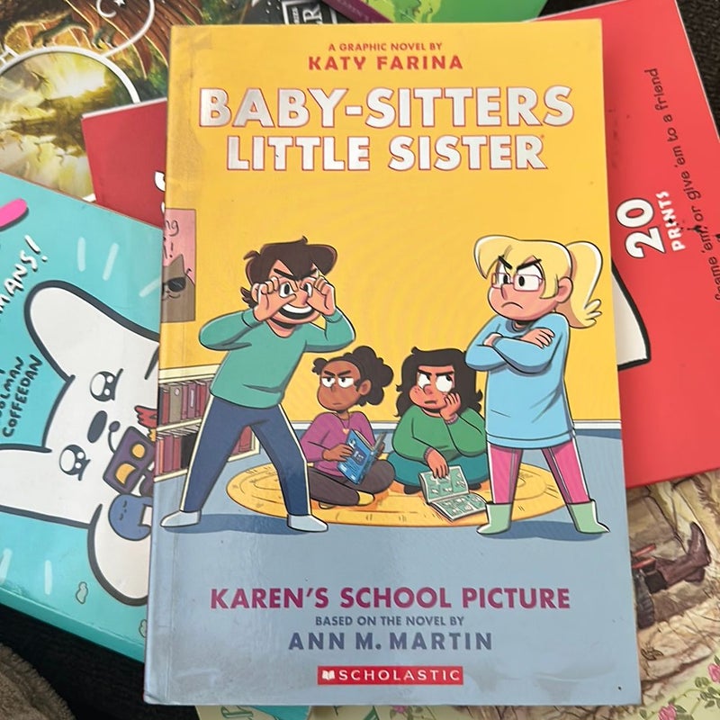 Karen's School Picture: a Graphic Novel (Baby-Sitters Little Sister #5) (Adapted Edition)