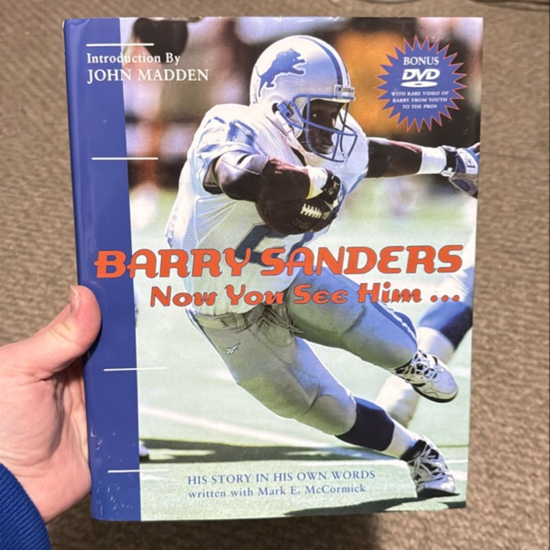 Barry Sanders Now You See Him