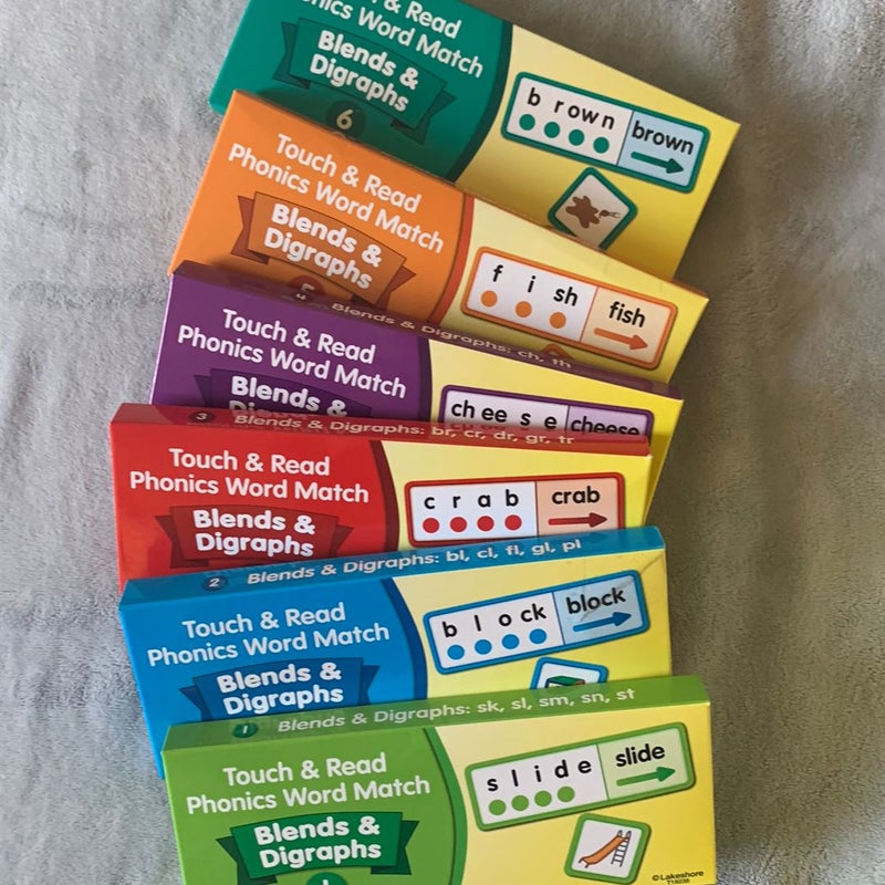Touch and Read Phonics Word Match