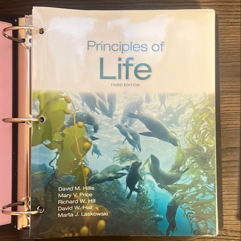 Loose-Leaf Version for Principles of Life