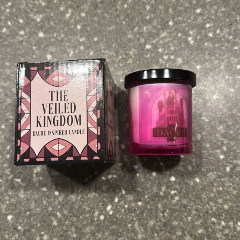 The veiled kingdom darce candle bookishbox