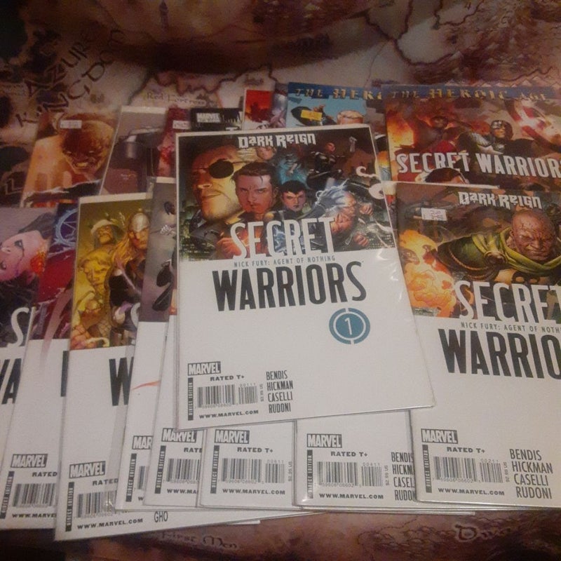 Secret Warriors complete set Marvel Comics