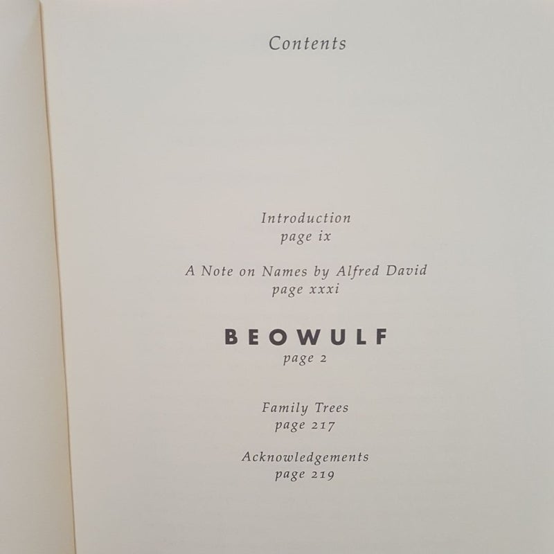 Beowulf a New Verse Translation Bilingual Edition