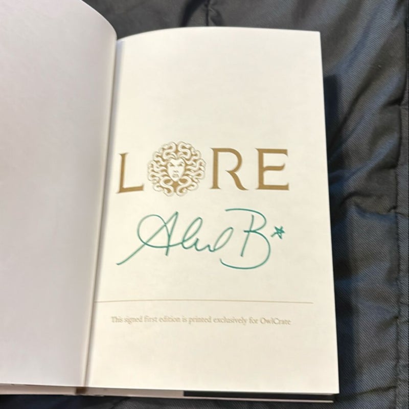 Lore (signed special edition)