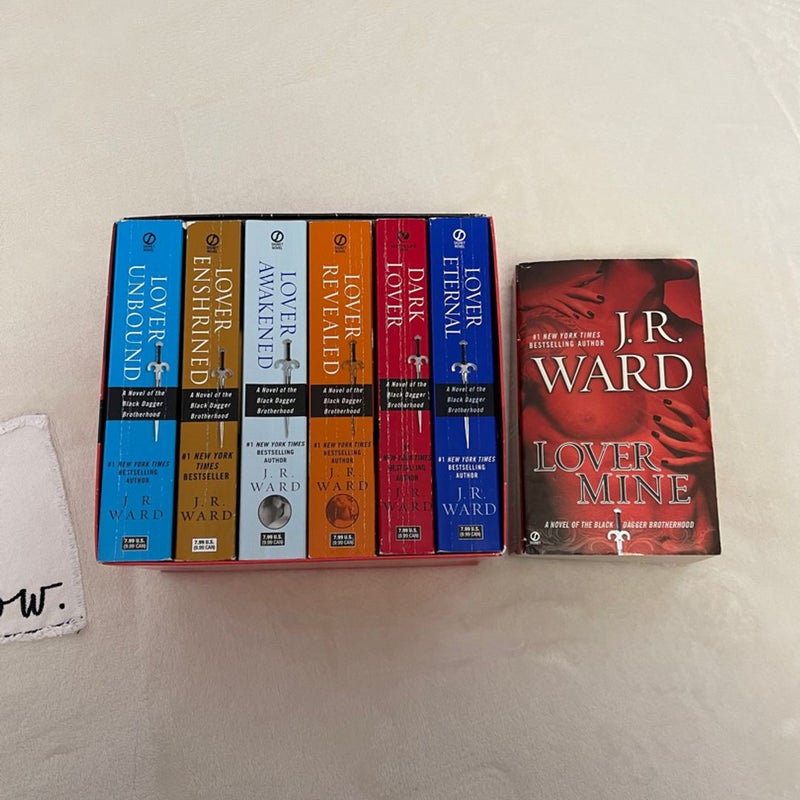 Black Dagger Brotherhood Box Set + Lover Mine