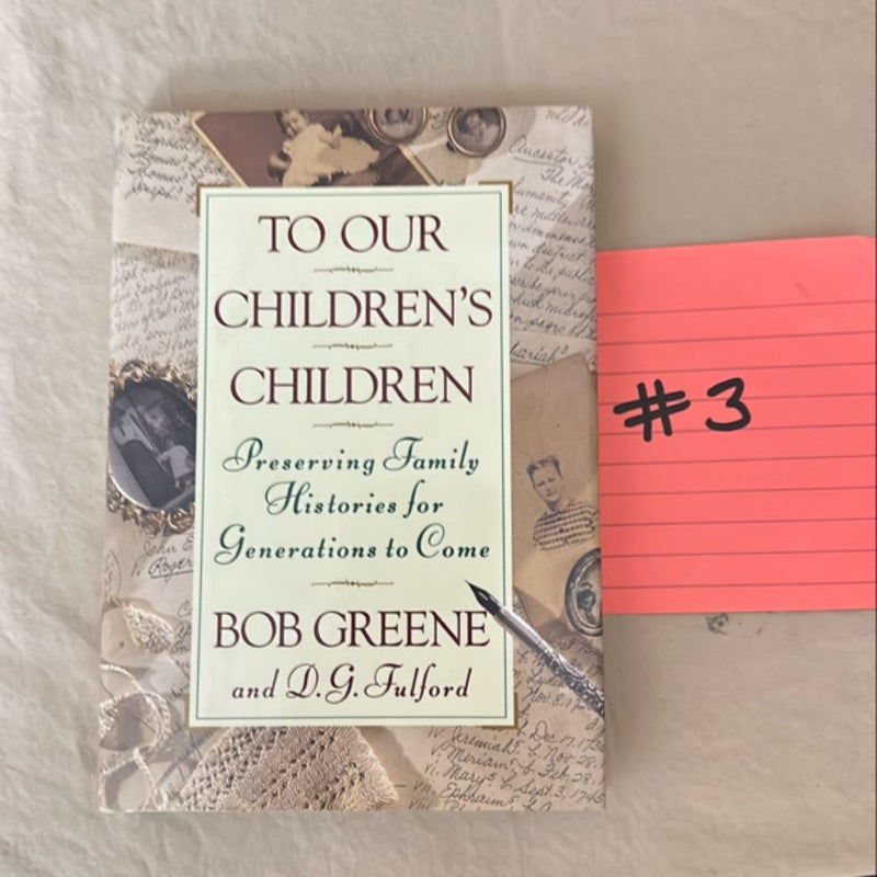 To Our Children's Children