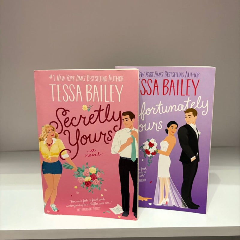 Tessa Bailey Bundle - 6 Paperbacks: It Happened One Summer + Hook, Line, and Sinker + Secretly Yours + Unfortunately Yours + Fix Her Up + My Killer Vacation