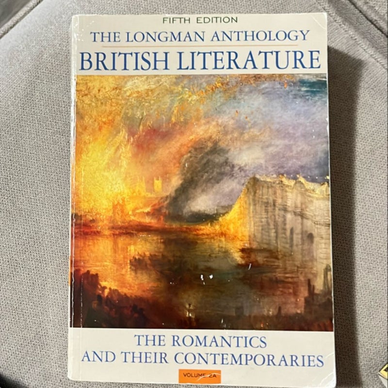 The Longman Anthology of British Literature