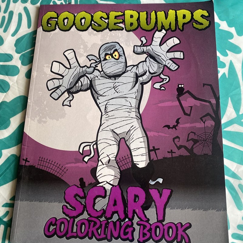 Goosebumps Scary Coloring Book
