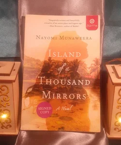 Island of a Thousand Mirrors by Natomi Munaweera , Limited Signed Target  book club edition trade paperback
