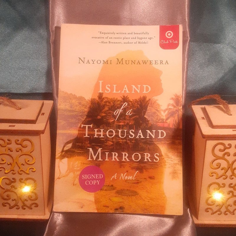 Island of a Thousand Mirrors by Natomi Munaweera , Limited Signed Target  book club edition trade paperback