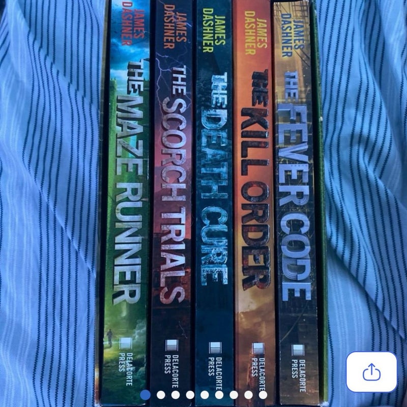 The Maze Runner Series Complete Collection Boxed Set (5-Book)