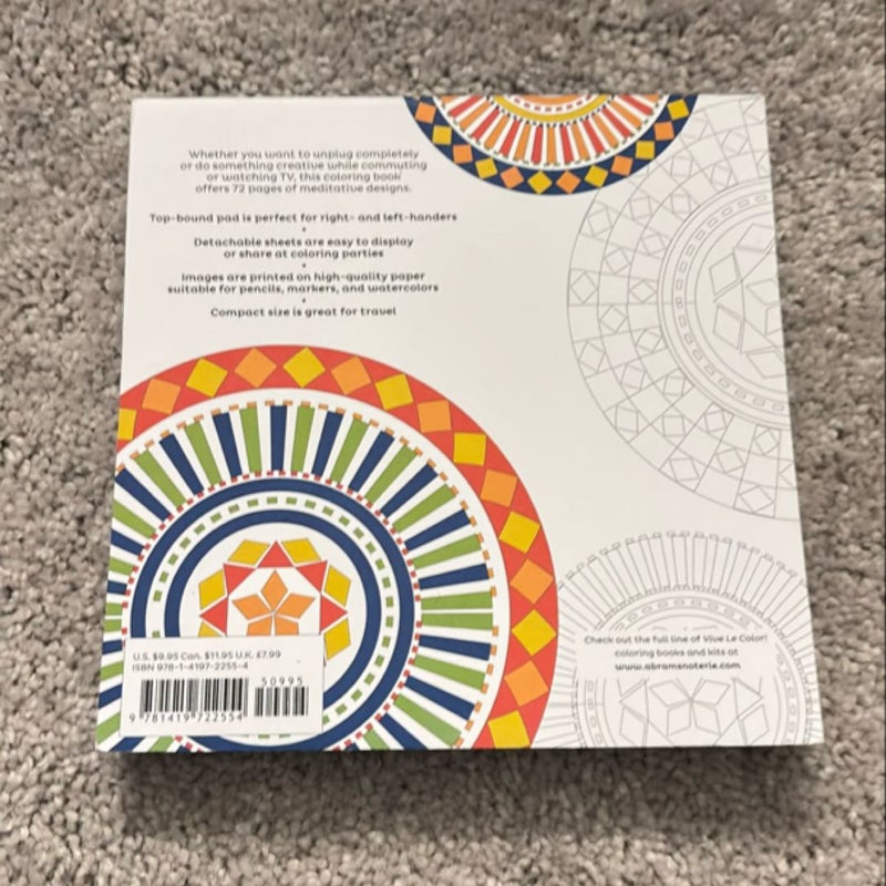 Vive le Color! Mandala (Adult Coloring Book)