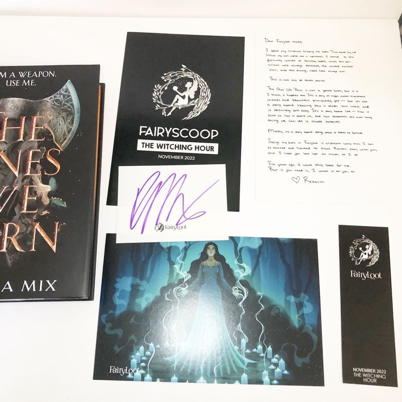 The Ones We Burn Fairyloot Exclusive Edition