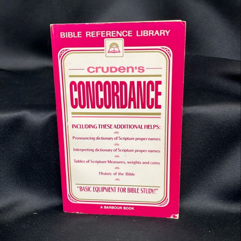 Cruden’s Concordance