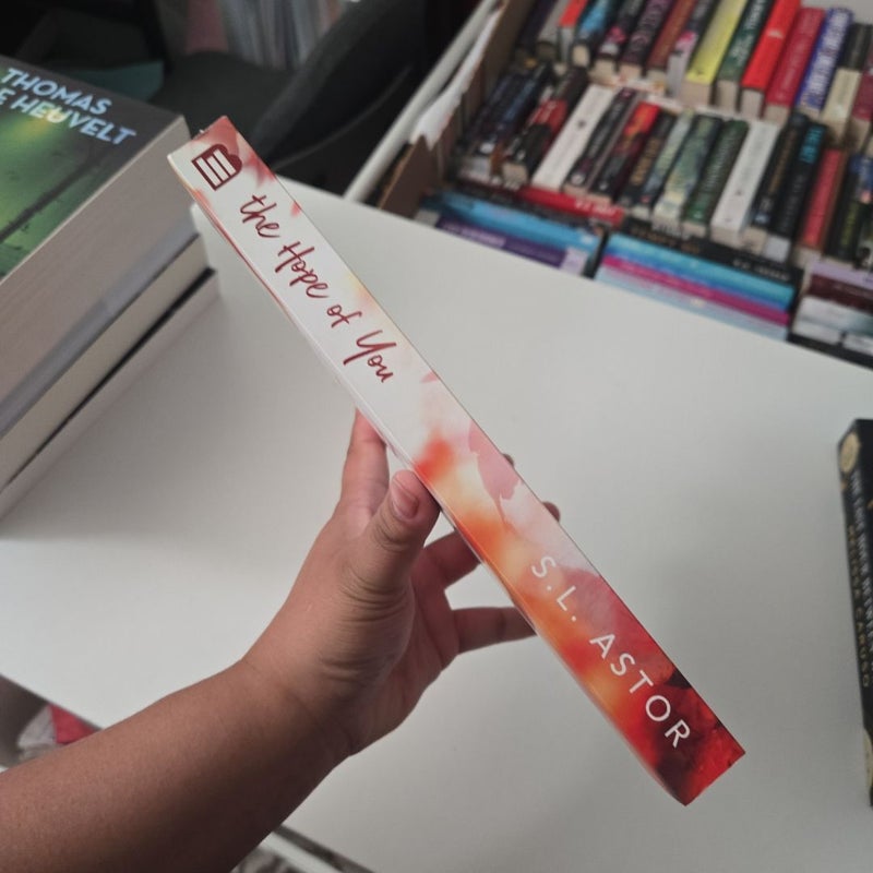 The Hope of You (Bookworm Box signed)