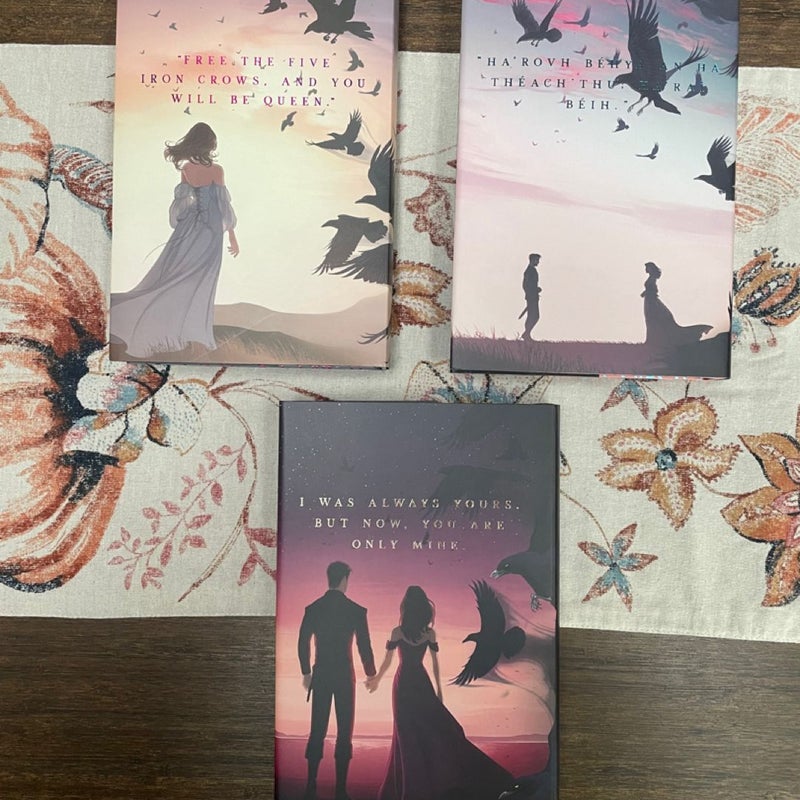 Bookish Box - The Kingdom of Crows Series by Olivia Wildenstein