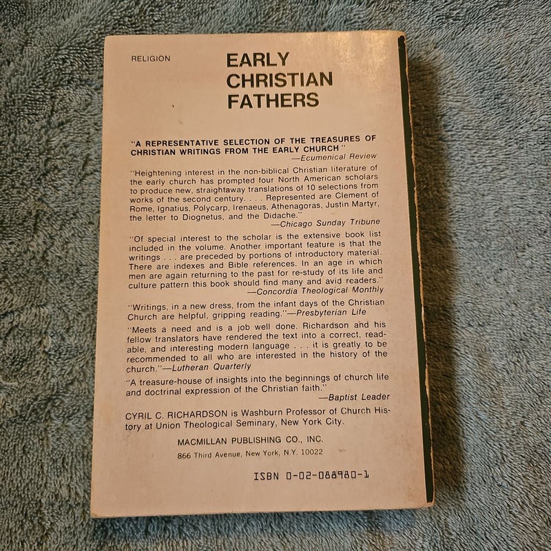 Early Christian Fathers