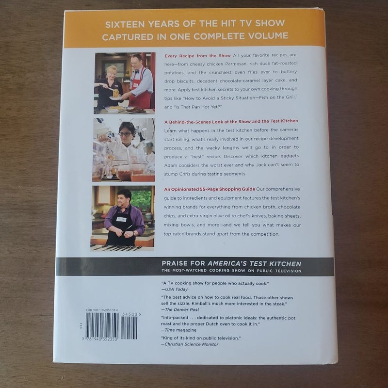 The Complete America's Test Kitchen TV Show Cookbook 2001-2016