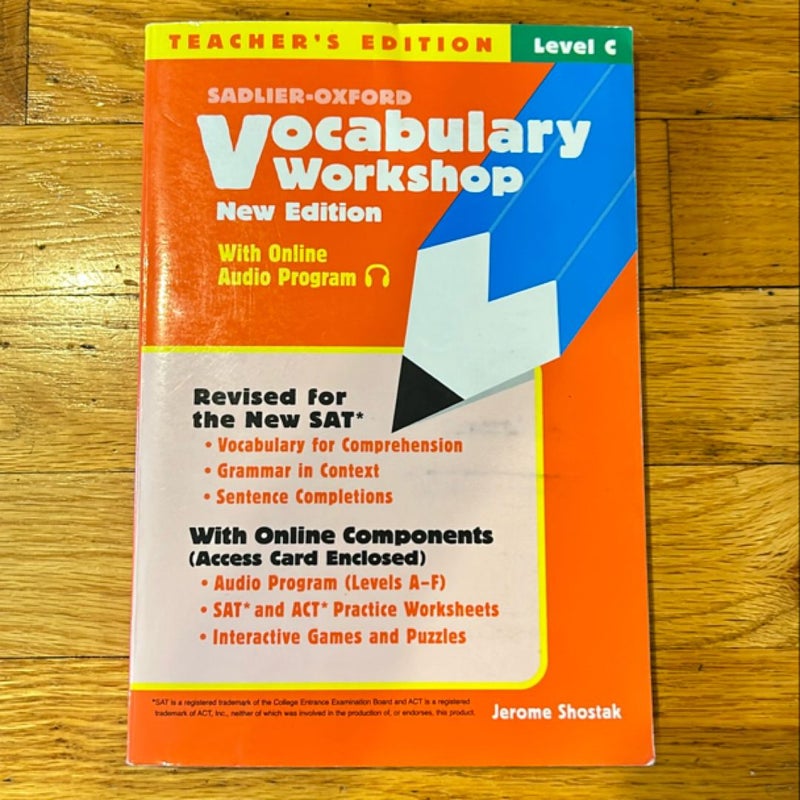 Vocabulary Workshop