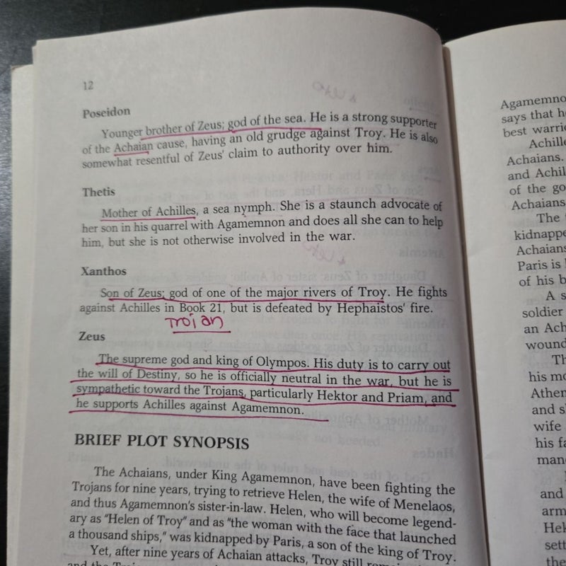 Cliff Notes(set of 4) Of Mice and Men, To Kill a Mockingbird, The Iliad, and The Sun of Aslo Rises