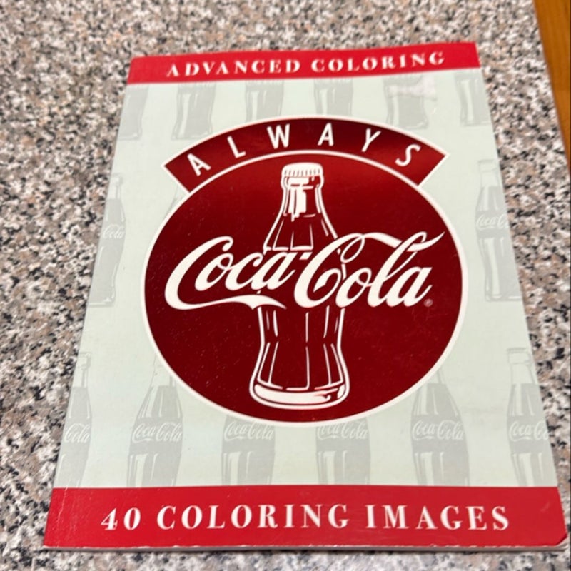 Coca Cola coloring book 