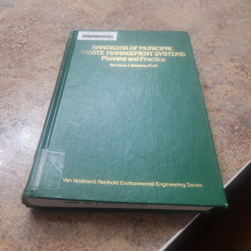 Handbook of Municipal Waste Management Systems