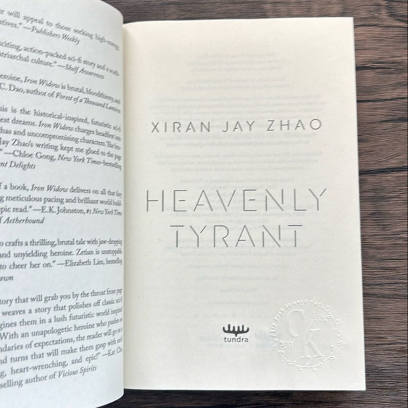 Heavenly Tyrant (Iron Widow, Book 2)